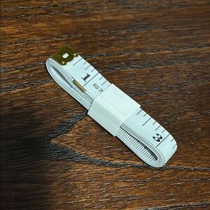 $2 Add-On New Measuring Tape Inch/cm White/Black/Gold-Colored Sewing Supply